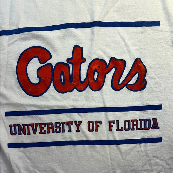 Gators University of Florida White and Blue Tee - Picture 4 of 7